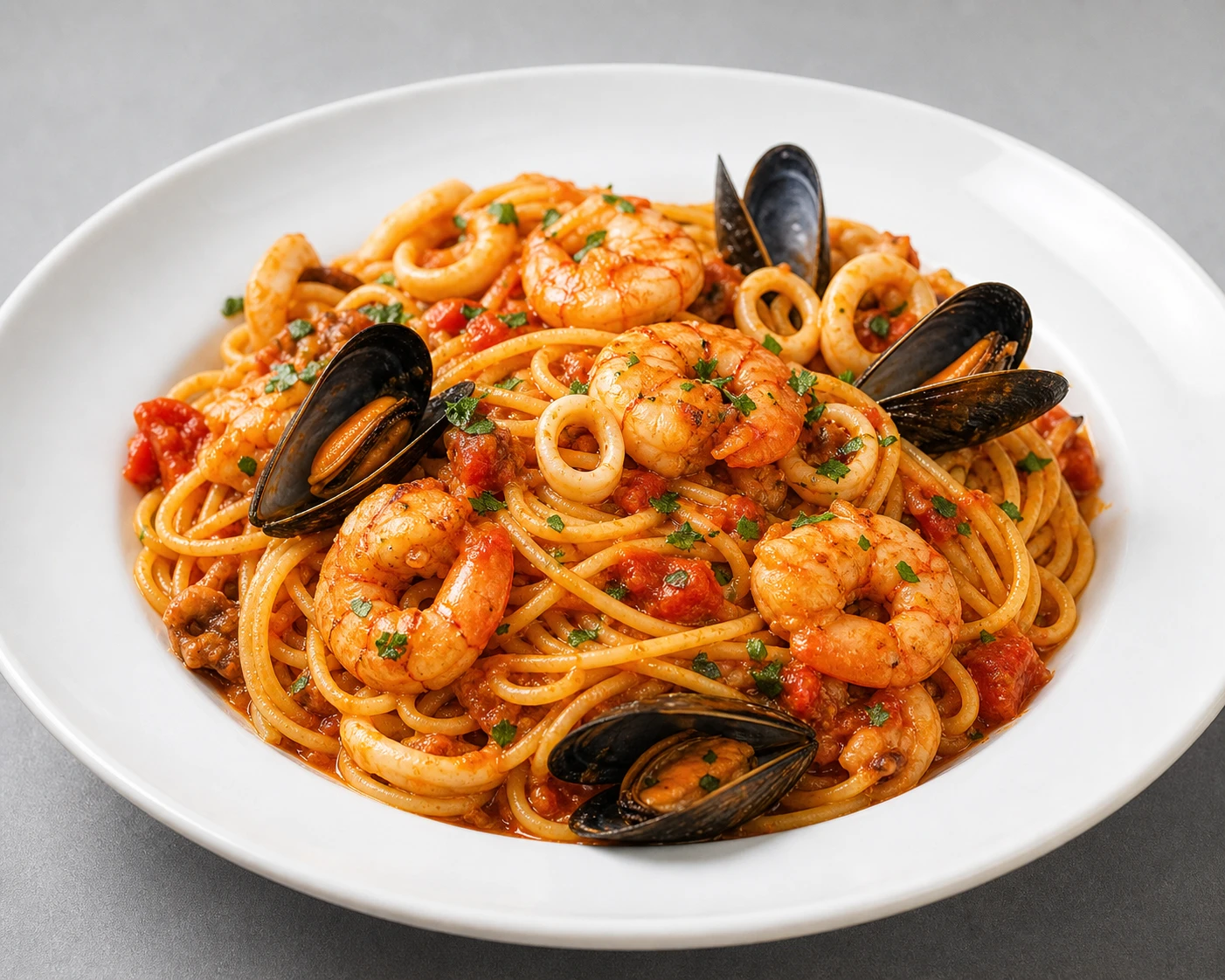 Spaghetti Meeresfrüchte